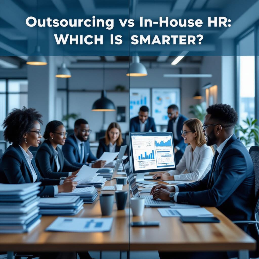 HR outsourcing team supporting business growth in Nigeria