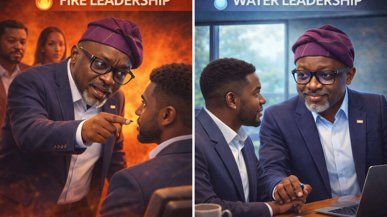 An Image showing leadership style